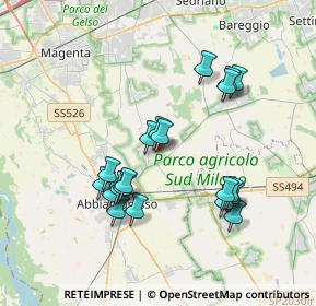 Mappa Via Santa Maria, 20080 Albairate MI, Italia (3.4475)