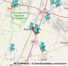 Mappa Via Maresciallo Di Bernardo, 25021 Bagnolo Mella BS, Italia (4.33917)