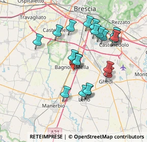 Mappa Via Maresciallo Di Bernardo, 25021 Bagnolo Mella BS, Italia (6.8695)