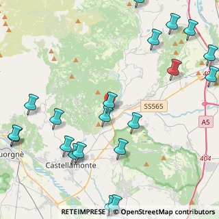 Mappa Località Crose, 10080 Baldissero Canavese TO, Italia (5.9735)