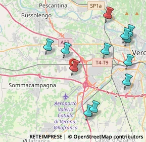 Mappa Via Belvedere, 37066 Caselle VR, Italia (4.66417)