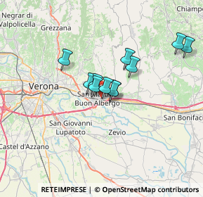 Mappa Via Ferdinando Magellano, 37036 San Martino Buon Albergo VR, Italia (4.83)