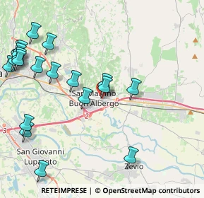 Mappa Via Ferdinando Magellano, 37036 San Martino Buon Albergo VR, Italia (5.269)