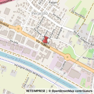 Mappa Via Venezia, 32, 35010 Vigonza, Padova (Veneto)