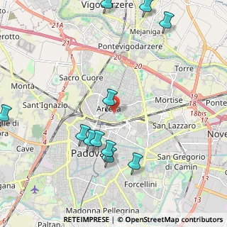 Mappa Via Ludovico Bressan 8 Zona Arcella, 35132 Padova PD, Italia (2.48273)