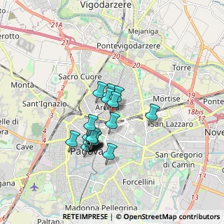 Mappa Via Ludovico Bressan 8 Zona Arcella, 35132 Padova PD, Italia (1.365)