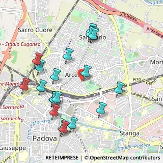 Mappa Via Ludovico Bressan 8 Zona Arcella, 35132 Padova PD, Italia (1.0915)