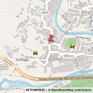 Mappa Via G.Marconi, 23, 10085 Pont Canavese, Torino (Piemonte)