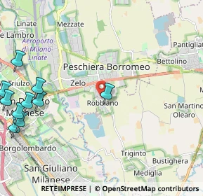 Mappa Via Fratelli Cervi, 20068 Peschiera Borromeo MI, Italia (3.14)