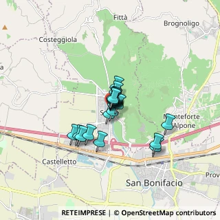 Mappa Via Tiro a Segno, 37038 Soave VR, Italia (0.956)