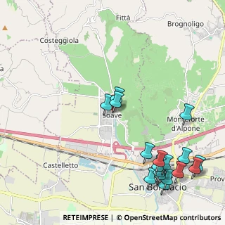 Mappa Via Tiro a Segno, 37038 Soave VR, Italia (2.72941)