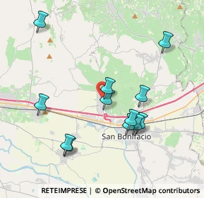 Mappa Via Dietro Mura Ovest, 37038 Soave VR, Italia (3.84167)