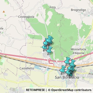 Mappa Via Dietro Mura Ovest, 37038 Soave VR, Italia (2.20429)