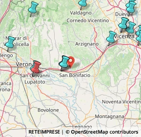 Mappa Via Dietro Mura Ovest, 37038 Soave VR, Italia (22.71188)
