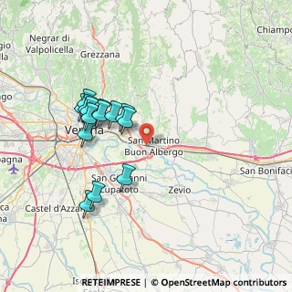 Mappa Via della Repubblica, 37036 San Martino Buon Albergo VR, Italia (7.00929)