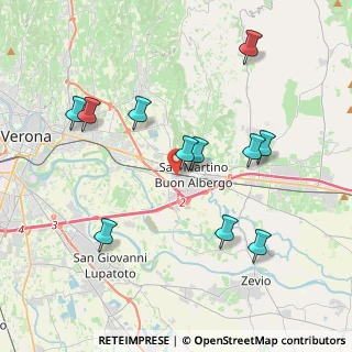 Mappa Via della Repubblica, 37036 San Martino Buon Albergo VR, Italia (3.98364)