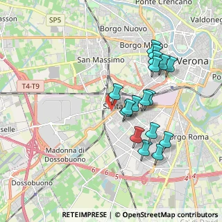 Mappa Via Monsignor L. Bellomi, 37137 Verona VR, Italia (1.75059)
