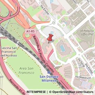 Mappa Via K.Adenauer, 3, 20097 San Donato Milanese, Milano (Lombardia)