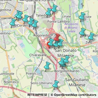 Mappa Via Konrad Adenauer, 20097 San Donato Milanese MI, Italia (2.432)