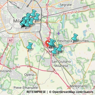 Mappa Via Konrad Adenauer, 20097 San Donato Milanese MI, Italia (4.656)