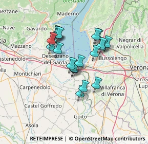 Mappa Località Casaloldo, 25010 Pozzolengo BS, Italia (10.834)