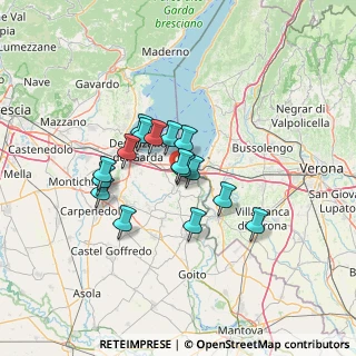 Mappa Località Casaloldo, 25010 Pozzolengo BS, Italia (9.89313)