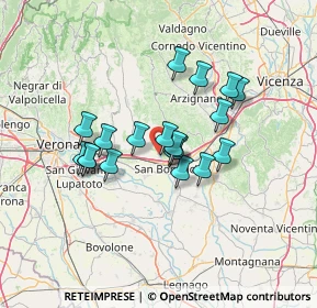 Mappa 37038 Soave VR, Italia (10.78421)