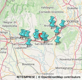 Mappa 37038 Soave VR, Italia (10.14231)