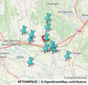 Mappa 37038 Soave VR, Italia (5.63818)