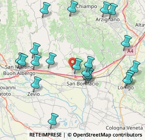 Mappa 37038 Soave VR, Italia (9.162)