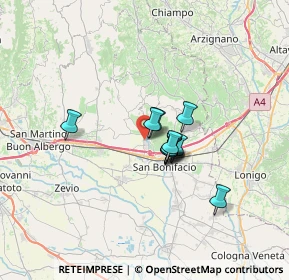 Mappa 37038 Soave VR, Italia (4.16636)