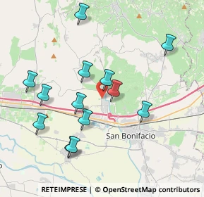 Mappa 37038 Soave VR, Italia (3.86615)