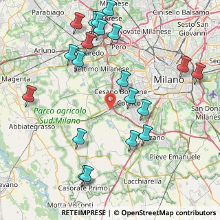 Mappa Via Don G.Casaleggi, 20090 Trezzano Sul Naviglio MI, Italia (9.8825)