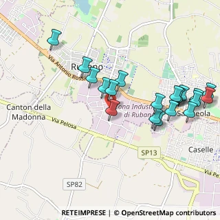 Mappa Via Picca - Grolli, 35030 Rubano PD, Italia (1.0725)