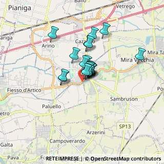 Mappa Ospedale di Dolo Via XIX, 30031 Dolo VE, Italia (1.0275)