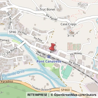 Mappa Via Roma, 39, 10085 Aosta, Aosta (Valle d'Aosta)