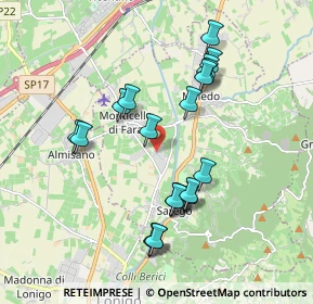 Mappa Via Lago di Como, 36040 Sarego VI, Italia (1.7895)