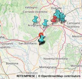 Mappa Via Lago di Como, 36040 Sarego VI, Italia (11.62733)