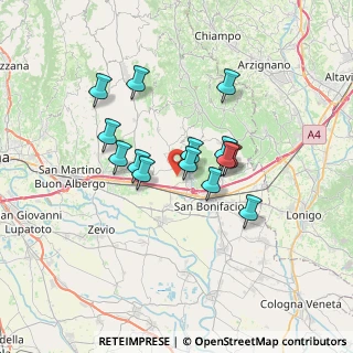 Mappa Via Ugo Foscolo, 37038 Soave VR, Italia (5.47)