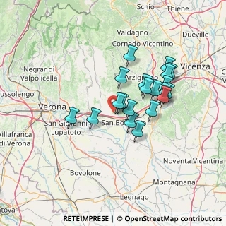 Mappa Via Ugo Foscolo, 37038 Soave VR, Italia (11.453)