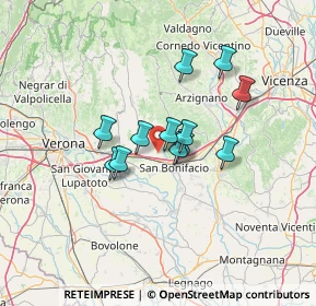 Mappa Via Ugo Foscolo, 37038 Soave VR, Italia (9.56583)