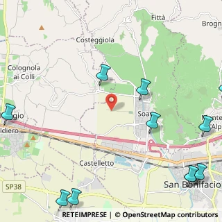 Mappa Via Ugo Foscolo, 37038 Soave VR, Italia (3.39727)