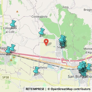Mappa Via Ugo Foscolo, 37038 Soave VR, Italia (3.0425)