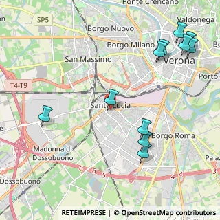 Mappa Via Toce, 37137 Verona VR, Italia (2.61091)