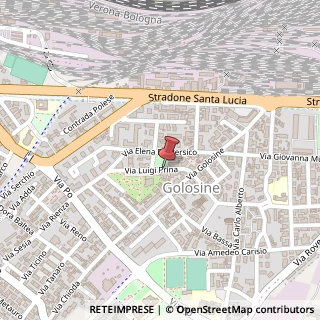 Mappa Via Luigi Prina,  11, 37136 Verona, Verona (Veneto)