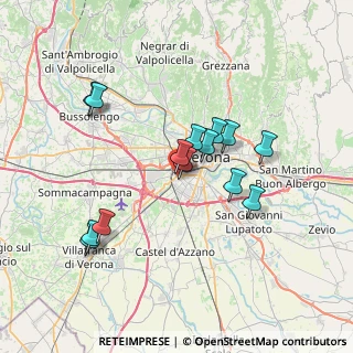 Mappa Via Curtatone, 37137 Verona VR, Italia (6.45786)