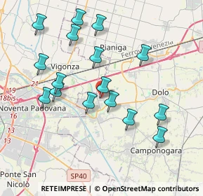 Mappa Via 4 Str., 30030 Fossò VE, Italia (3.85313)