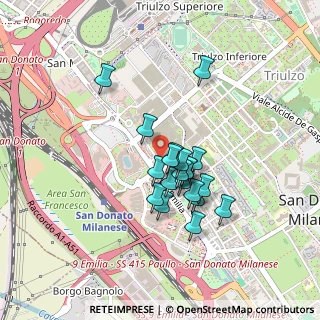 Mappa Piazzale Supercortemaggiore, 20097 San Donato Milanese MI, Italia (0.3265)