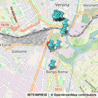 Mappa Via Santa Teresa, 37135 Verona VR, Italia (0.997)