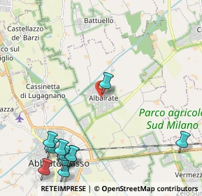 Mappa Via Nazario Sauro, 20080 Albairate MI, Italia (2.95)